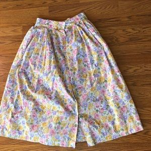 Floral skirt